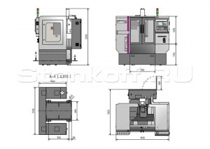 Фрезерный станок с ЧПУ OPTImill F 80 Sinumerik 808D ADVANCED