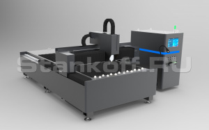 Оптоволоконный лазерный станок по металлу STL-1530FP/1000 IPG