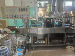 Оборудование GST-4 для приварки этикеток к крышкам для 19 литровых бутылей