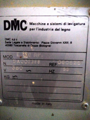 Калибровально-шлифовальный станок DMC E-130RP EVROPA