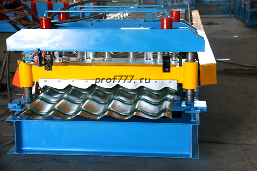 Профилегибочное оборудование для производства металлочерепицы Монтеррей из Китая