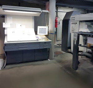 Печатная машина Hiedelberg SM 102-4