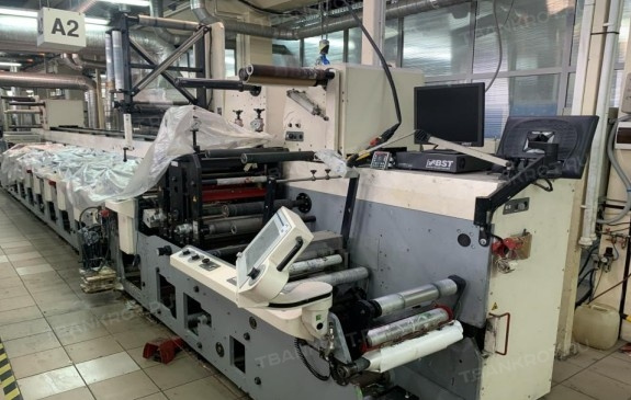 Машина флексографической печати с отделочными функциями MPS EF-410/9, заводской (серийный) номер H 459