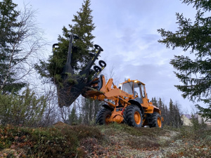 Пересадчик деревьев для JCB 3CX/4CX