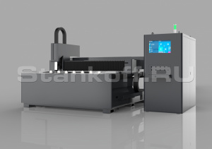 Оптоволоконный лазерный станок со сменным столом STL-1530EP/3000 Raycus
