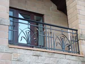 Кованые балконные перила (ограждения) Кривой Рог