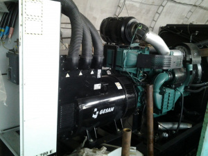 Дизельный генератор электростанция Gesan DVA 700E