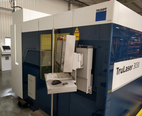 Лазерная установка TRUMPF TruLaser 3030 Fiber 4000Вт