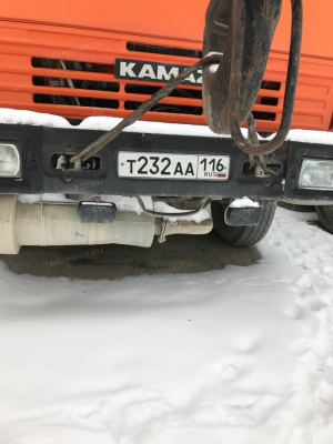 Кран автомобильный КС-55713-1К-3 на шасси КАМАЗ 65115-62 Т 232 АА 116 RUS