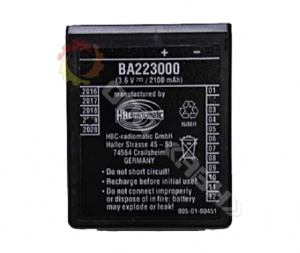 Аккумулятор HBC Radiomatic BA223000 / BA223001