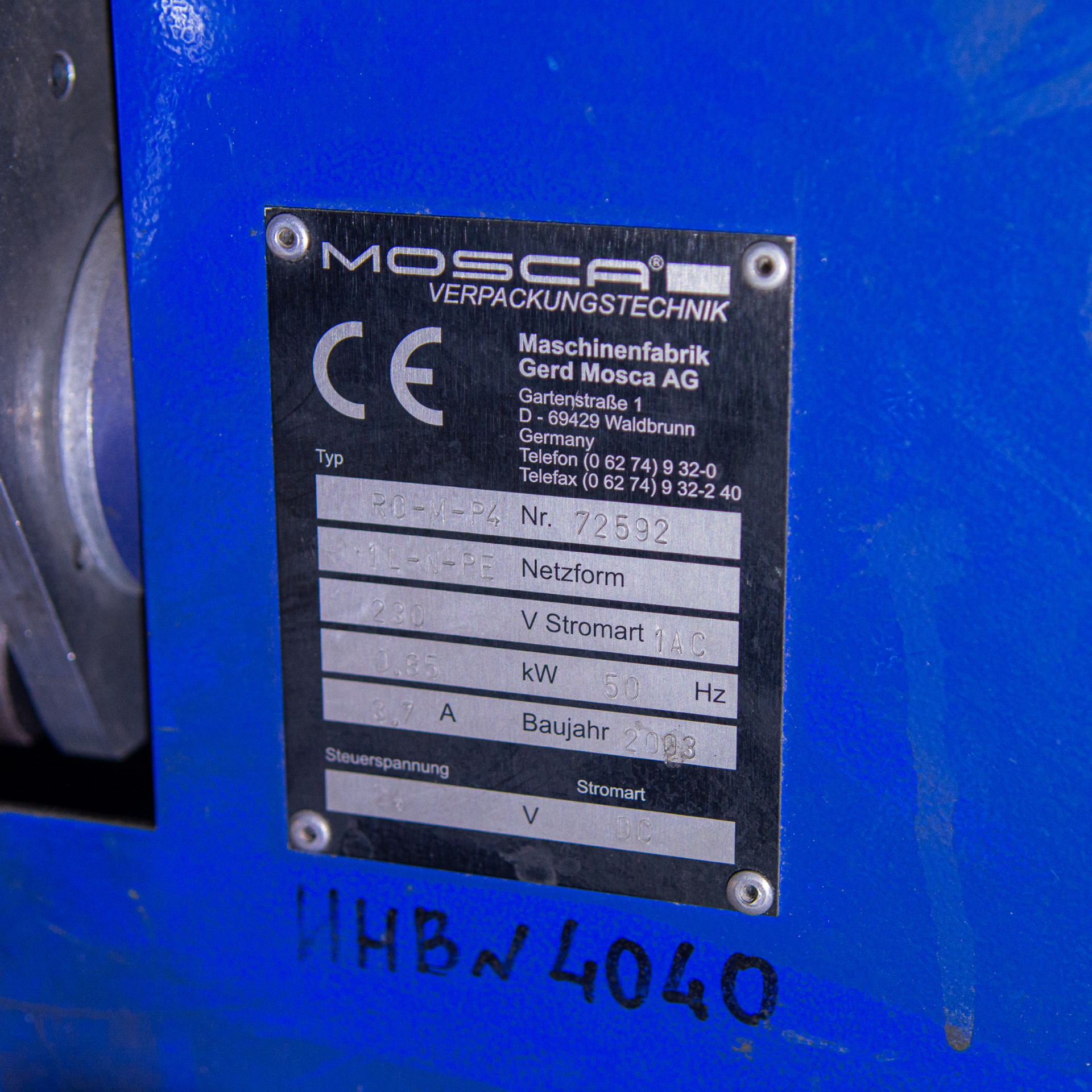 Обвязочная машина автомат MOSCA RO - MP4 2шт купить Б/У в Гродно по ...