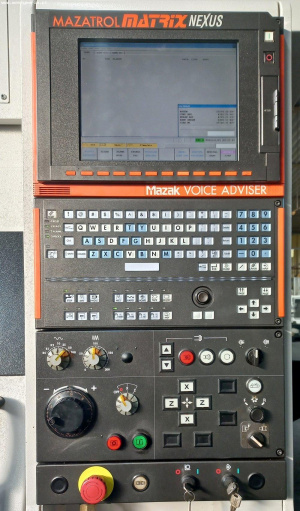 Токарный станок с ЧПУ MAZAK QUICK TURN NEXUS 150-II с портальным роботом