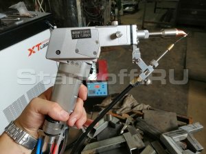 Оптоволоконный аппарат лазерной сварки металла XTW-1500Q/IPG