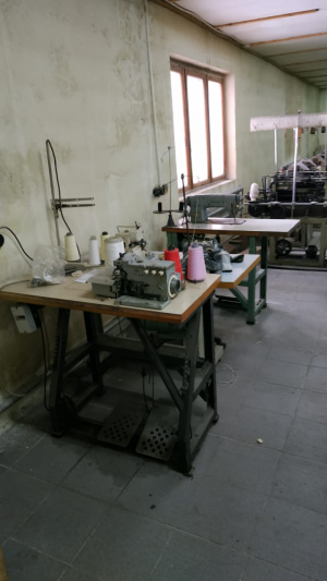швейный цех для производства хб. перчаток с полным комплектом оборудования