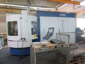 Горизонтальный фрезерный обрабатывающий центр GROB-WERKE GmbH & Co. KG модель G551-1634 2015г.в