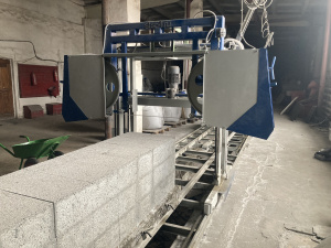Автоматизированный резательный комплекс для производства блоков из легких бетонов