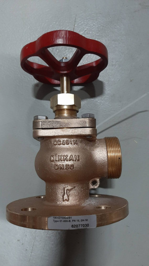 Клапан пожарный угловой и проходной DN65, PN16, бр.RG5 (DIN) импорт