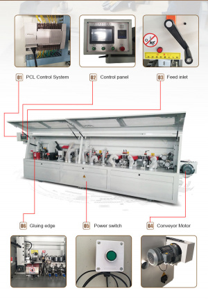 Автоматическая кромкооблицовочная машина 515-5ck3