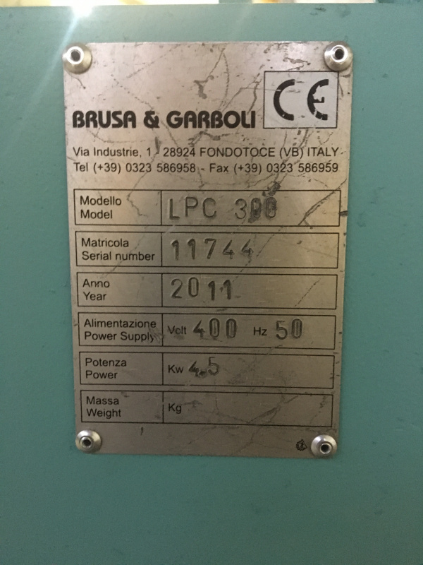 Ленточно-шлифовальный станок GARBOLI LPC 300