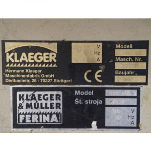 Ленточнопильный станок полуавтоматический Klaеger HBS 265