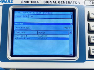 Генератор сигналов Rohde & Schwarz SMB100A-101 FW