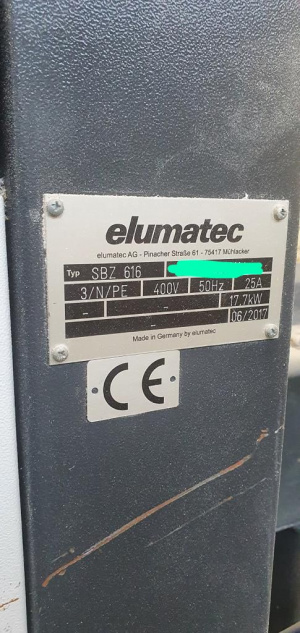Автоматический пильный модуль для пластиковых профилей Elumatec SBZ 616