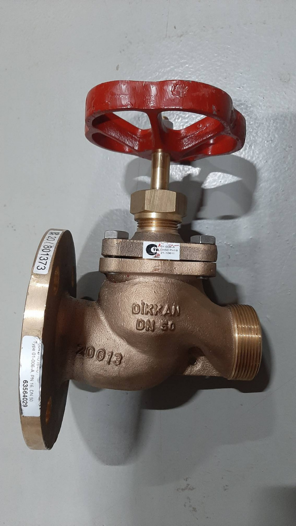 Клапан пожарный угловой и проходной DN65, PN16, бр.RG5 (DIN) импорт