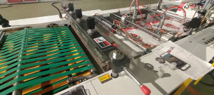 Автоматический станок для производства пакетов с усиленной пробной ручкой CW-1400SP