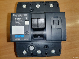 Силовой автоматический выключатель Schneider NG125