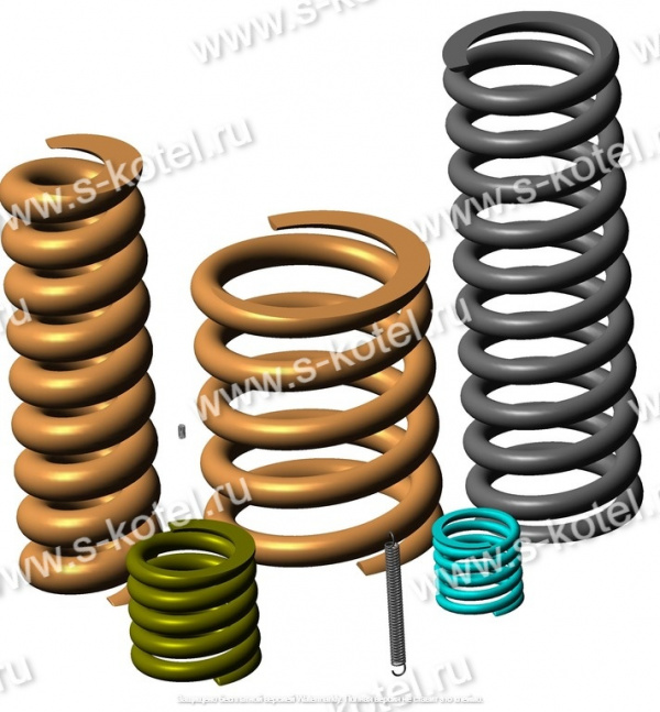 Пружины для котельного оборудования