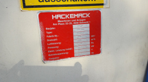 УФ сушка Hackemack (2 лампы) KTR 2040, 1990 г. в