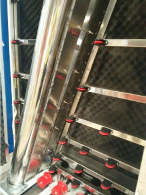 Вертикальную моечную машину для стекла LBW1600