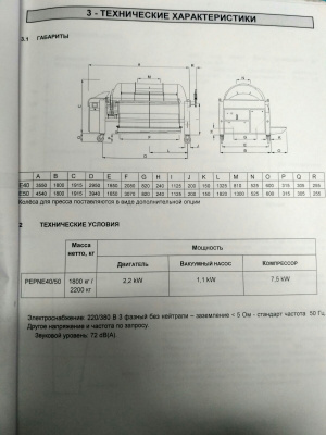 Пневматический пресс для отжима ягод или дробленой фруктовой массы Pera PE 50