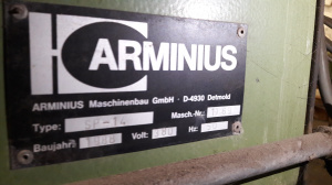 Профильный фрезерно шлифовальный станок Arminius SP-14 1988 г.в