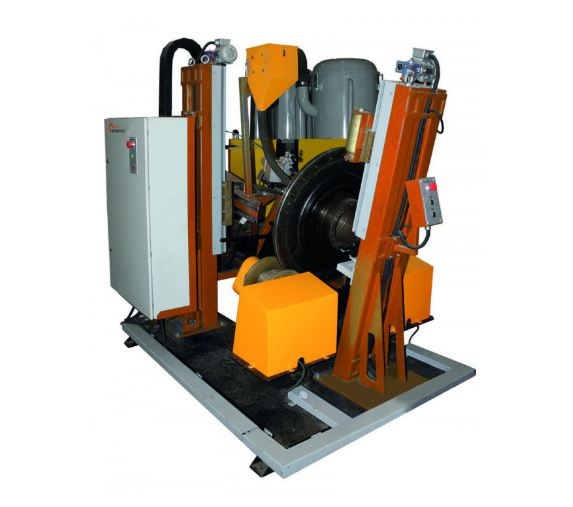 Автоматизированная установка для наплавки колесного центра по «усу» и торцу ступицы «ЭДМЕТ-УС» ПРТН.683442.012