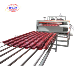PVC and ASA roof sheet extrusion line
