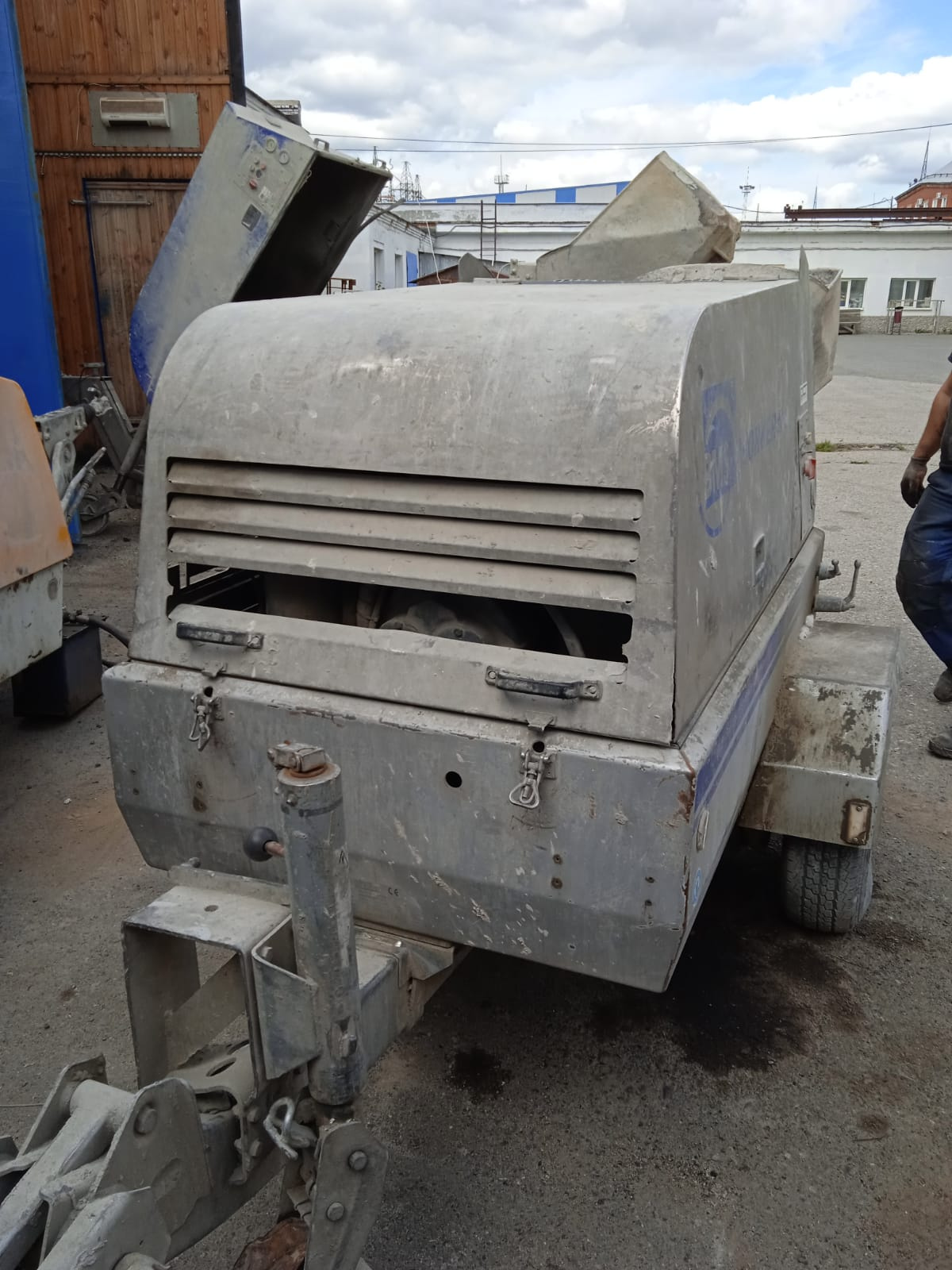 Растворонасос BMS Worker пневмонагнетатель купить Б/У в Екатеринбурге ...