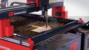 Станок плазменной резки металла с ЧПУ GiperPlasma MAX 1500x3000, производство Россия