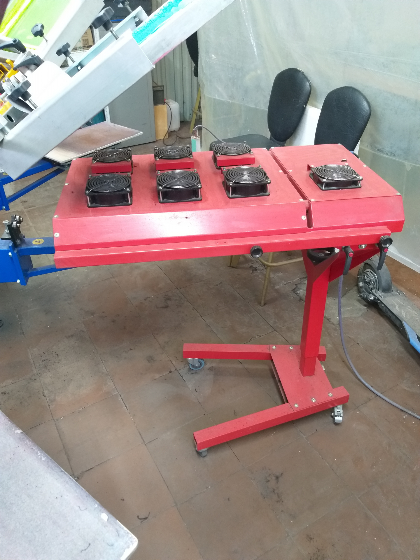 Шелкография. Карусель 8х8. Производство. Готовый бизнес. Печать на ...