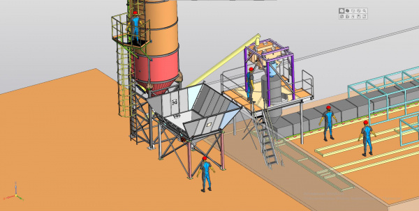 Линия производства газобетона (20м3-200м3)