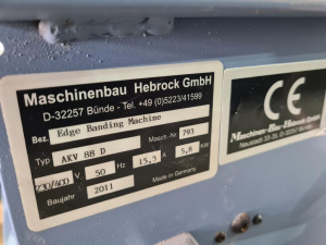 Кромкооблицовочный станок Hebrock AKV 88 D