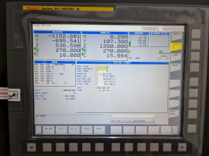 Горизонтальный обрабатывающий центр с ЧПУ Doosan HM 1000