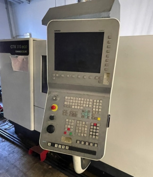 Токарный станок с осью C DMG MORI - CTX 310 eco 7074 = Mach4metal