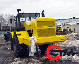 Трактор Кировец К-700 с грейдозерным оборудование