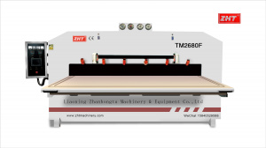 Шпонированные плиты и листы автоматическая линия прессования ZHT TM2680F Китай
