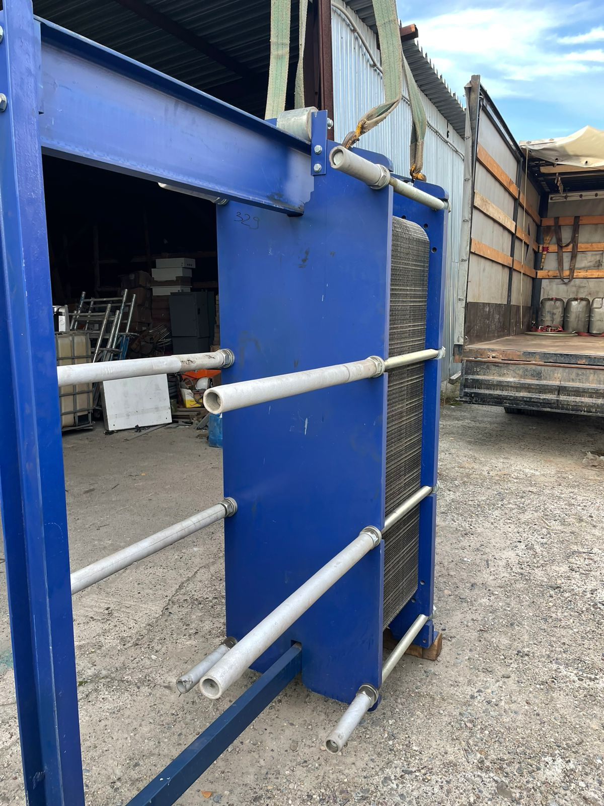 Пластинчатый теплообменник Ридан нн №62 О-16 купить Б/У в Нижнем ...