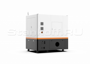 Оптоволоконный лазерный станок малого формата в защитной кабине XTC-6060Q/1500 IPG