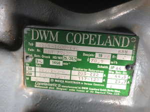 Холодильный компрессор Copeland D4DL-1500-EWL