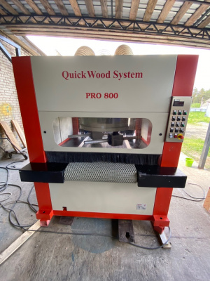 Рельефно-шлифовальный станок Quick Wood Pro 800