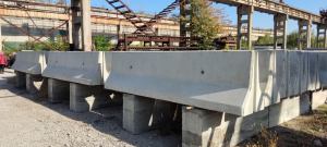 Металлоформы, опалубка для изготовления бетонных дорожных ограждений Нью-Джерси
